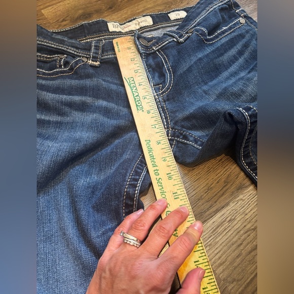 BKE Dark Blue Boot Cut Jeans Payton classic neutralist boot cut minimalist - Picture 11 of 11